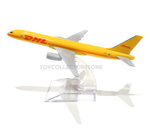 DHL airplane model toy diecast Boeing 757 Cargo plane